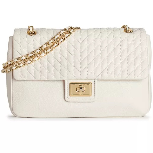 Karl Lagerfeld Paris Agyness Quilted Leather Bag - Picture 1 of 9